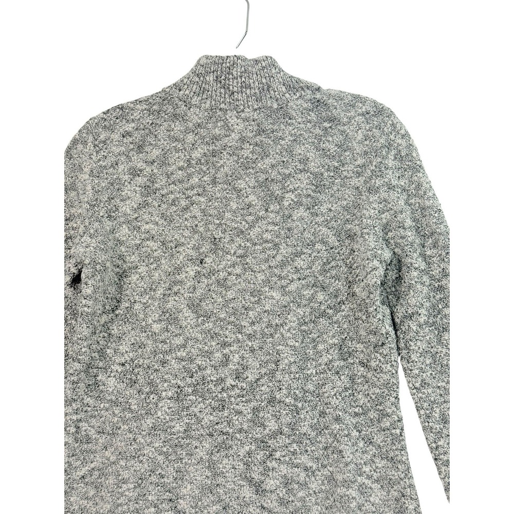 Womens XS LL Bean Signature Sweater Knit Mock Neck Pullover Linen & Cotton Blend - Picture 4 of 7